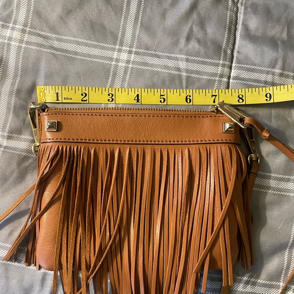 Rebecca Minkoff Leather Fringe Crossbody Bag - Picture 10 of 12